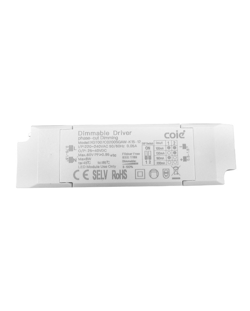 TAMPA * DRIVER TRIAC XGT007C0200SGAW-K15-12 200mA